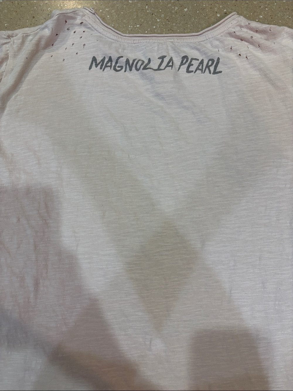 Magnolia Pearl Light Pink 'Love Is My Religion' Graphic Tee - Picture 3 of 4